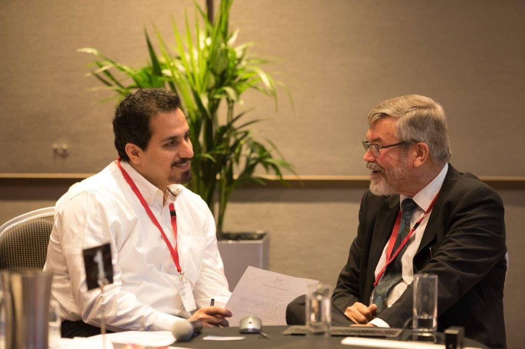 Conference gathering