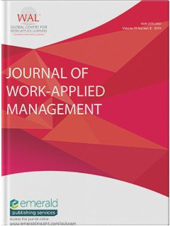 Journal of Work-Applied Management — Vol 17 Issue 2, 2025